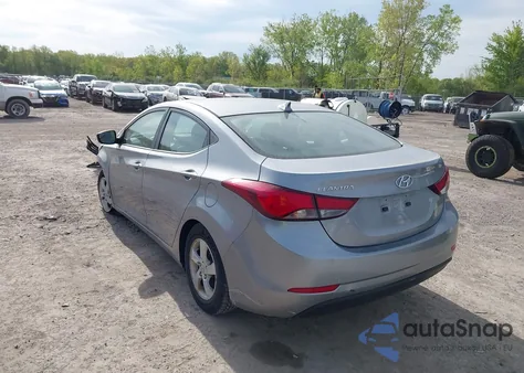 2015 Hyundai Elantra Se z USA, uszkodzony, nr VIN 5NPDH4AEXFH642698